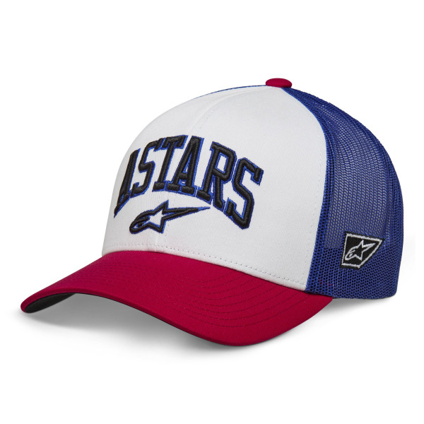 Alpinestars Alpinestars Dunker Trucker Hat White Red Blue